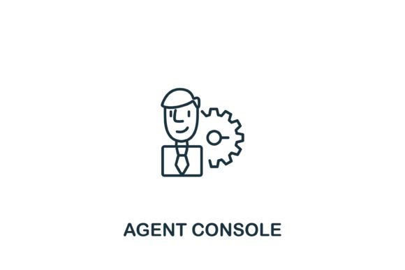 Agent Console: A Versatile Symbol for Customer Service Design
