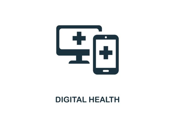 Digital Health Icon: Enhancing Visual Communication in Modern Design