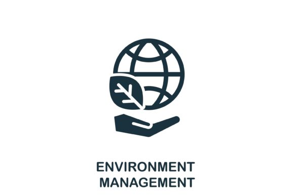 Environment Management Icon: A Versatile Design Asset