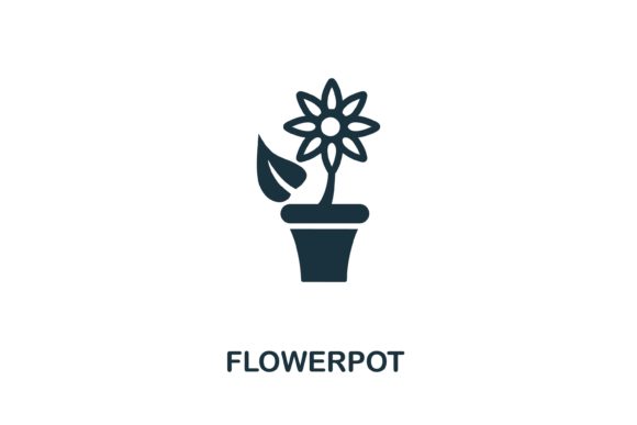 Flowerpot Icon: A Versatile Design Asset Done Right