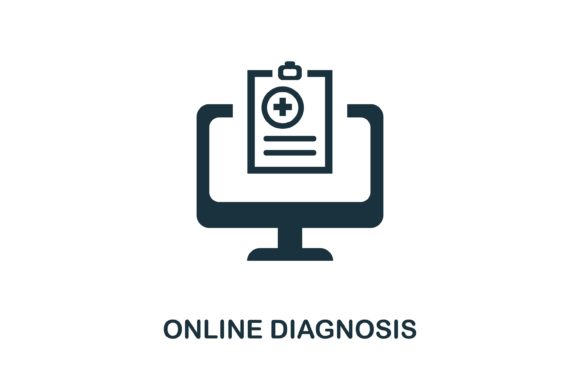 Online Diagnosis Icon: Enhancing Visual Communication in Modern Design