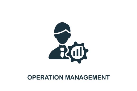 Operation Management Icon: Simple Design for Powerful Visuals