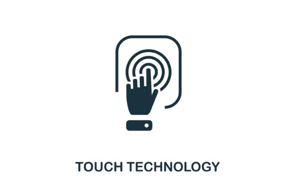 Touch Technology Icon: A Versatile Design Asset for Modern Creatives