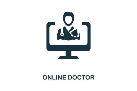 Understanding the Role of the Online Doctor Icon in Modern Digital Health Design